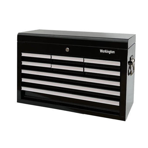 Heavy Duty Professional Industrial Portable 9-Drawer Tool Chest Cabinet With Ball Bearing Drawer Slides And Locking Cam System