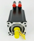 MPL B430P SK72AA Servo Motor In Box Ready To Ship With 1 Year Warranty Industrial Grade Servo For Automation CNC And Robotics High Torque Motion Control Sealed Packaging Fast Dispatch front view with protective caps