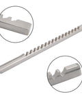 Keyway Broach Set B1 5mm High Speed Steel for CNC Cutting Machines and Metalworking Tools shown in detailed view
