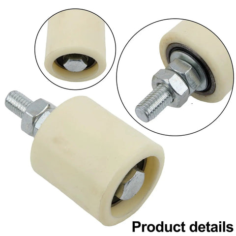Four Pack Sliding Gate Guide Rollers With Quiet Nylon-Wrapped Wheels, Durable Bearings And Polypropylene Body For Smooth, Low-Friction Operation. Adjustable Install Options And Wide Gate Applications