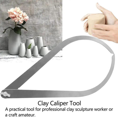 Top Notch Ten Inch Clay Caliper Tool Leveraging Sweet Wing Nut Adjustments For Seamless Pottery Ceramic Modeling And Studio Carving Without The Hiccups Of Fiddly Knobs Because Creators Want Spot On Measurements Daily