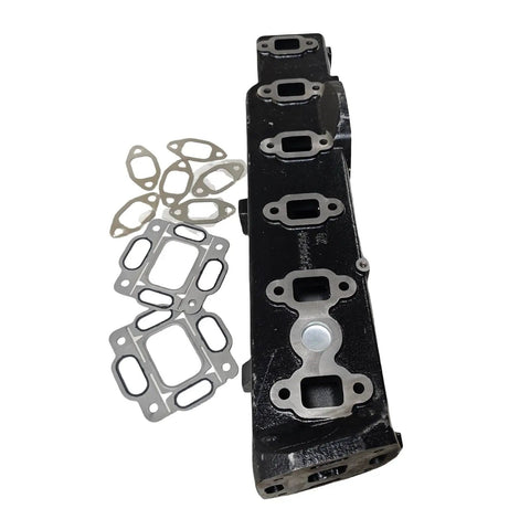 Exhaust Manifold Replacement 3920950 4020066 Fits 6B 6BT 6BTA 5.9 Diesel Engine Direct Fit Bolt On Heavy Duty Part with gaskets
