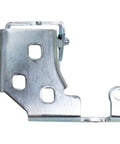 Solid As A Rock Heavy Duty Door Hinge Kit With Upper And Lower Front Rear Pairs to fix droopy doors close-up view of hinge.