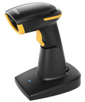 Bluetooth Barcode Scanner 2D Handheld, Wireless 2D QR Code Scanner with 2600mAh Battery and Smart Charging Base BCST-36