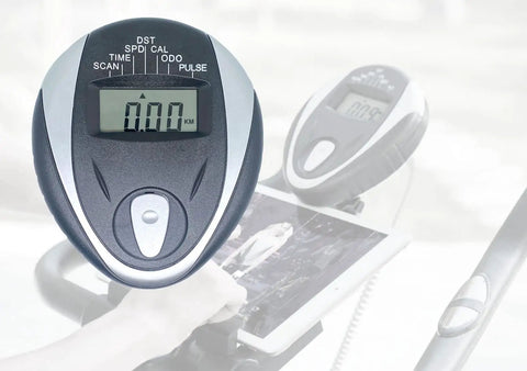 Replacement Indoor Bike Monitor Speedometer With Heart Rate Tracker And LCD Display For Stationary Spin Bikes Tracks Miles Time RPM And Calories Works With Sunny Yosuda Exerpeutic Snode PooBoo And More