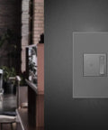 Tru-Universal Dimmer Switch 450W for LED, Incandescent, Halogen, CFL, Flicker-Free SoftTap Dimming wall-mounted in living room