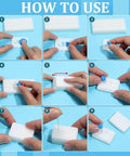 Step-by-step guide using Polymer Clay Bead Roller And Hole Maker Set for 4mm, 6mm, 8mm round beads with white plastic mold