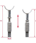 Adjustable swivel tools from 20 Piece Leather Carving And Stamping Tools Set For DIY Saddle Making With Swivel Hammer.