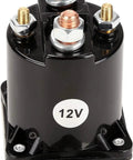 12V Golf Cart Solenoid For Club Car DS And Precedent Gas Carts 1984 Up, 4 Terminal Copper Contacts, Replaces OEM 1013609 1012275