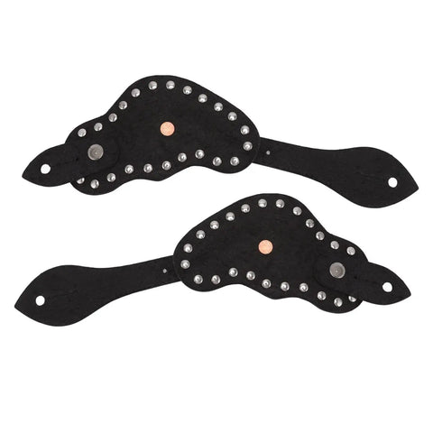 Dope Vintage Style Cow Leather Rhinestone Spur Strap With Adjustable Metal Buckle for Horse Riding Gear and Boot Decoration