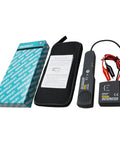 Automotive Wire Tracker Pro with Short and Open Circuit Finder, Cable Toner, probes, case, and packaging displayed.