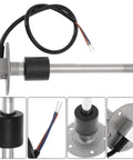 Heavy Duty 316 Stainless Fuel Tank Sending Unit 240 Ohms to 33 Ohms 7 Inch Gauge Sender for Marine Boat RV Truck Water Level Gas Tank Sensor Built Tough Durable Reed Switch Output No Tank Adjustment Needed, 7-inch sender with wires