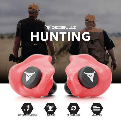Custom Molded Earplugs For Maximum Hearing Protection With 31 Decibel NRR Comfortable Fit That Will Not Hurt Or Slip Ideal For Shooting Concerts Travel Work Swimming And Other Loud Environments