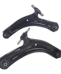Front Left And Right Two Piece Lower Control Arm With Ball Joint Assembly For Nissan Rogue 2008-2013 2.5L And Rogue Select 2014-2015 2.5L Suspension Kit MS30194 MS30195 Direct Fit OE Quality Corrosion Resistant Coating Pre Greased Ball Joints