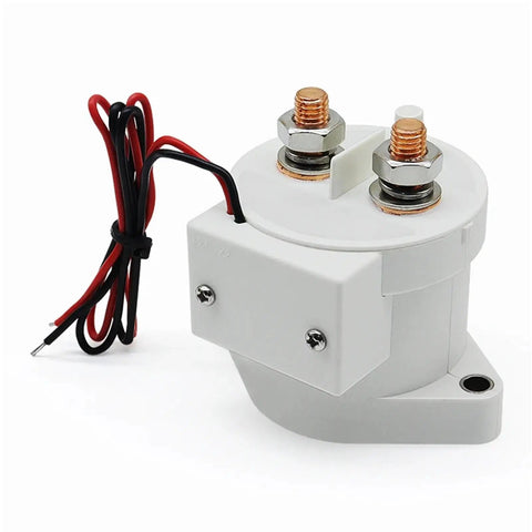 Gotta Keep Your Ride Charging Slick With This Heavy Duty 200A DC Contactor Relay Switch Built For High Voltage EV Setups Running 12 To 48 Volts Plug And Play Pure Gold