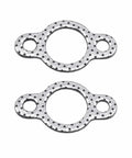 Two Pack Replacement Exhaust Manifold Gasket 24 041 49 S For Kohler CH20 64 Engines OEM Style Gasket Set Compatible Genuine Part 2404149 S 2 Pack Direct Fit, two silver gaskets