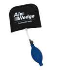 Air Wedge locksmith tool set with black ballistic nylon pouch and blue handheld pump