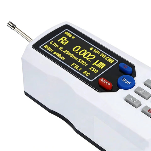 Pro Grade Heavy Duty Handheld Roughness Tester Profilometer with 20 plus hours battery life, auto power saving, high precision