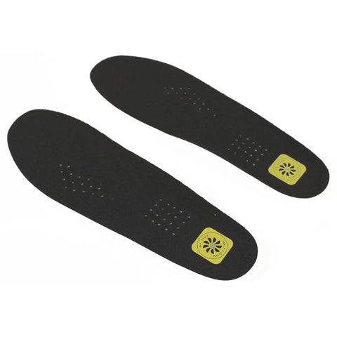 Endurance Inline Skate Footbed Replacement Pair 12.0 Black for Endurance Skates cushioned supportive insoles top view