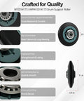 Beefed Up Dryer Repair Kit With W10837240 W10314173 Idler Pulley And Drum Rollers 661570V Belt, quality part details