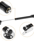 10 Inch Gas Struts Set Of 4 With 45N 10Lb Lift Supports, black finish, mount details for RV cabinet doors, toolboxes, boat lids