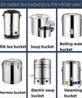 Heavy Duty Stainless Steel Bucket Dolly With Wheels For Stock Pots Soup Pots Barrels And Heavy Loads Portable Hand Truck Built To Roll Easy In Home And Commercial Kitchens Storage And Catering, stainless steel dolly for buckets