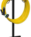 Freestanding Garden Hose Holder And Organizer Stand For Outdoor Use, Heavy Duty Metal Caddy Holds Up To 150 Feet Of Hose