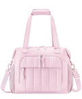 Crush The Summer Heat With This Snazzy Puffer Cooler Bag Stowing 35 Frosty Drinks Inside An Insulated Soft Travel Duffel crafted for pink tailgates and beach days.