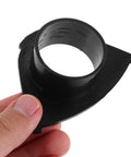 6 Pack Plastic Gasket Rings For Capsule Machine Repair Kit With Optimal Alignment And Universal Fit Replacement Parts For Prize Machine Accessories And Capsule Gear, black plastic ring