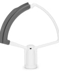 Bowl Lift Flex Edge Beater For Select Stand Mixers KFEW6L with white body and grey flexible edge for efficient mixing.