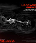 Front Left CV Axle Shaft Assembly For Nissan Rogue AWD 2008 Through 2015 showing upgraded grease and smooth performance features.