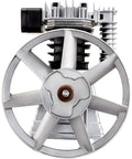 Front view of Two Cylinder Air Compressor Head Pump for Excavator Pneumatic System, 3HP 375L, showing industrial-grade twin-cylinder design.