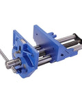 Blue 9 Inch Bench Vise For Woodworking Table Mounted Quick Clamping Pliers Beast Mode Heavy Duty Workbench Fixture Steel