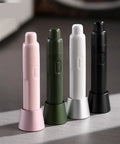 Dope Pink Magnetic Telescopic Coffee Distribution Needle And Rock Solid Stainless Steel Espresso Grounds Leveler For Zero Clumping And Effortless Daily Grind Vibes in pink, green, white, and black.