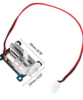 1.5g Micro Servo Linear Actuator With Coreless Motor Nylon Gear for tiny drones, shown with dimensions 20mm x 15mm. High torque.