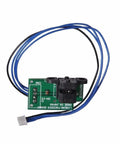 Ready To Roll Encoder Strip And Linear Encoder Board Sensor Kit For Wide Format Printers Including SJ 540 SJ 740 FJ 540 FJ 740 SC 540 SC 545 EX SJ 745 EX SC 500 Replacement Parts For Precise Printhead Alignment And Smooth Media Feeding close-up of linear encoder board with wires