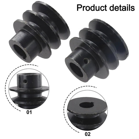 Sick Of Engine Failure Get This Awesome Dual Groove V Belt Pulley For 168F And 170F Engines Made With Heavy Cast Iron For Total Durability And Better Power Transmission Performance Plus 19mm Bore Fits A Type Sheave Motor Upgrades Like A Boss. cast iron dual groove V belt pulley, 19mm bore, for 168F 170F engines