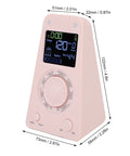 Pink Digital Metronome With Bluetooth Speaker Dope Tempo Tool For Piano And Guitar Ten Beat Tones Tuner, accurate speed testing