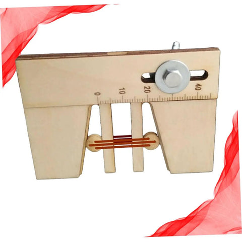 Wooden Mooring Tools for Model Ship Building with ruler, Handcrafted Ship Model Nailing and Display Kit Pro Grade.