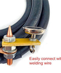 Earth Ground Connector For Auto Dent Repair And Stud Welding, Easy Clip Grounding Tool, metal, cable view