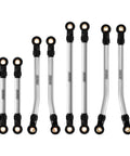 High Clearance Stainless Steel Chassis Links Set For 1 18 RC Crawler Upgrade Fits Redcat Ascent 18 And Scout II Bent Links For Extra Ground Clearance