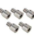 Super Slick 5 mm Shaft Electric Wrench Motor Gear Rotor For Fast And Easy Lithium Powered Impact Tool Maintenance With Zero Hassle Replacement, 5 pieces of metal rotors.