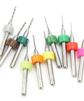 10Pcs Micro Twist Drill Bit Set For Pro Grade Gas Orifices And Mini Vises Tungsten Steel Cobalt Spiral Bits With Nanotech Grinding