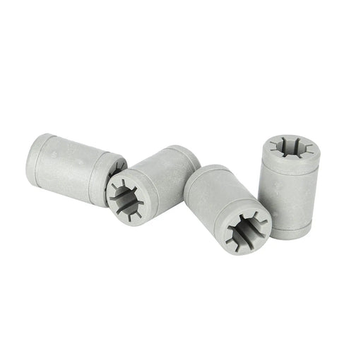 Four Piece Lm8uu Plastic Linear Bearing Kit For 3D Printers Delivering Slick Glide Dead Quiet Running And Zero Grease Drama With Top Shelf Polymer Build Perfect For Straightforward Diy Projects And Cnc Router Mods