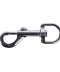 Heavy Duty Tetherball Swivel Snap Hook Eye Bolt Clip For Pole Mounts Durable Rope Attachment Hardware Quick Connect Tetherball Accessory Strong Gate Release Link Pro Grade Playground Sports Gear nickel-plated steel swivel clip