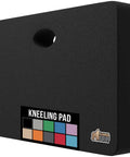 Ultra Thick Foam Kneeling Pad With High Density Cushion For Crazy Comfortable Knees Large 17.5x11 Knee Pad shown in black color