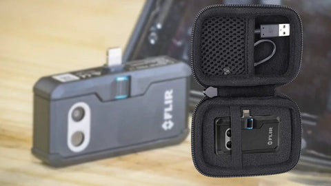 Hard Case For FLIR One Gen 3 And FLIR One Pro Thermal Camera, Shockproof Waterproof Protective Case with accessories inside