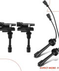 Two Ignition Coils With Two Wires For Mitsubishi Outlander 2003 Mirage 1997 2002 Lancer Eclipse Galant And Chrysler Sebring Dodge Stratus