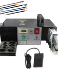 Electric Terminal Crimping Tool With Auto Strip And Cut Features 0.25 To 35 Mm Range control panel and foot pedal for electricians