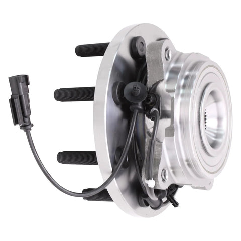 4WD Front Wheel Hub Bearing Assembly Pair for Dodge Ram 2500 3500 2009 2010 2011 Front 8 Bolt Hub with ABS Sensor Wire